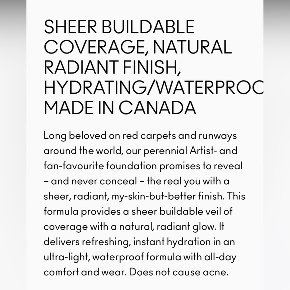 **N9 BRAND NEW MAC FOUNDATION** - Picture 4 of 7